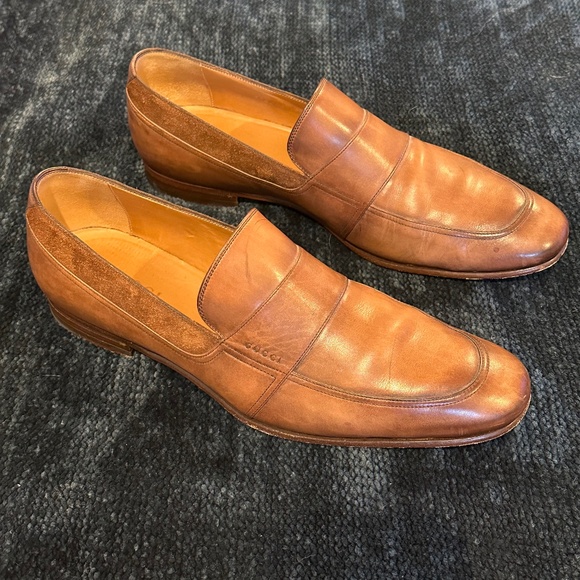Gucci Loafers w/ Suede Detail Size 8 Euro, 9 US - Picture 1 of 10